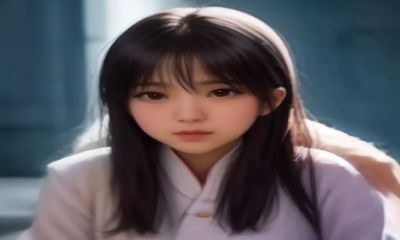 二次元动漫风格插画，蓝紫光晕，代表动漫美女被草题材分析配图，与成人动漫内容研究相关