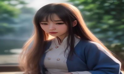 暗调摄影棚内专业打光，女性轮廓与蓝色背景对比强烈，代表黑丝题材视觉风格分析文章配图